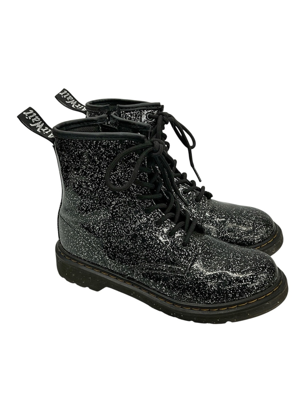 Dr. Martens 1460 Y Cosmic Glitter Lace Up Ankle Boots Sz 6